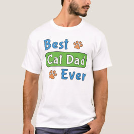 Bester Katzenvater überhaupt T-Shirt