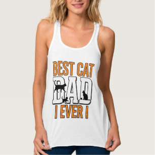 Bester Katzenvater überhaupt Vintage Katzenvater-S Tank Top