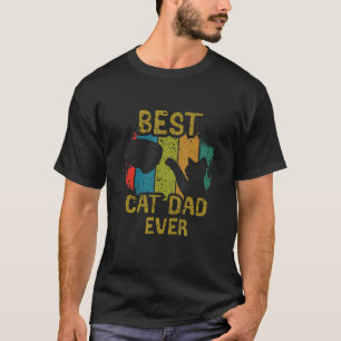 Bester Katzenvater überhaupt Vintage T-Shirt