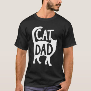 Bester Katzenvater Vatertag Männer Kätzchen Daddy  T-Shirt