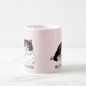 Bester Katzenvater Verwöhnte Dreifarbige Vater des Kaffeetasse (Mittel)