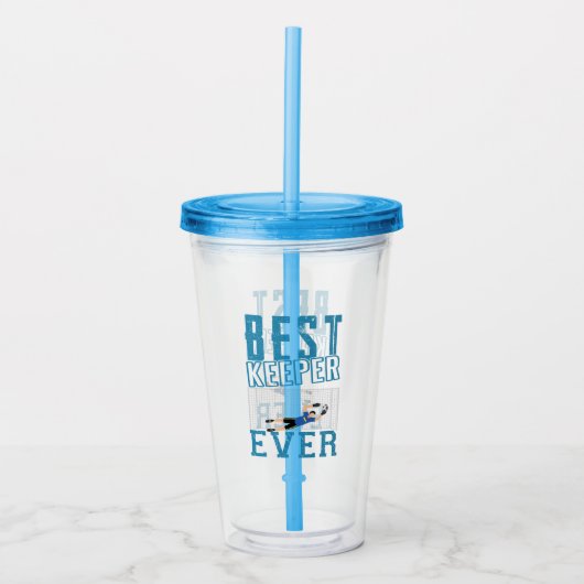 Bester Keeper Acryltrinkbecher (Vorderseite)