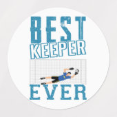 Bester Keeper Etiketten (Design 1)