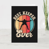 Bester Keeper-Ever-Fußball Karte (Vorderseite)