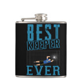 Bester Keeper Flachmann (Vorderseite)