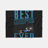 Bester Keeper Fleecedecke (Vorderseite (Horizontal))