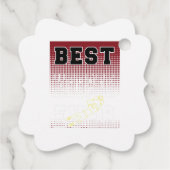 Bester Keeper Geschenkanhänger (Rückseite)