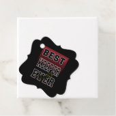 Bester Keeper Geschenkanhänger (Beispiel)