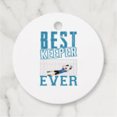 Bester Keeper Geschenkanhänger (Vorderseite)