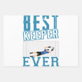 Bester Keeper Geschenkpapier Set (Vorderseite 2)