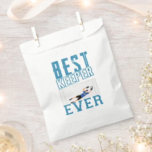 Bester Keeper Geschenktütchen (Ausgeschnitten)