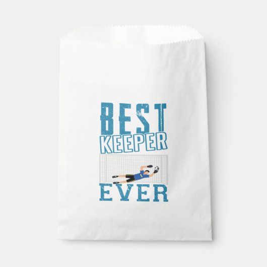 Bester Keeper Geschenktütchen (Vorderseite)