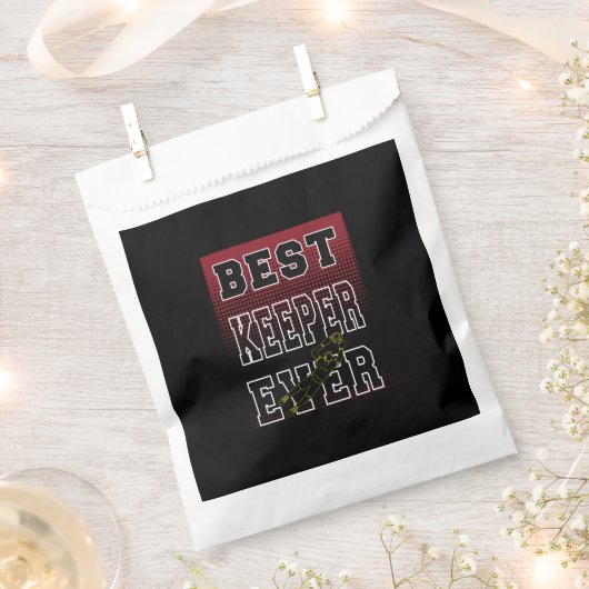Bester Keeper Geschenktütchen (Ausgeschnitten)