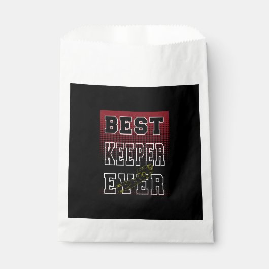 Bester Keeper Geschenktütchen (Vorderseite)
