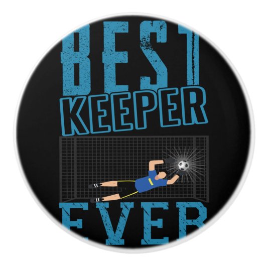 Bester Keeper Keramikknauf (Vorderseite)