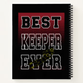 Bester Keeper Notizblock (Rückseite)
