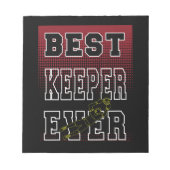 Bester Keeper Notizblock (Vorderseite)