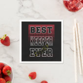 Bester Keeper Serviette (Beispiel)