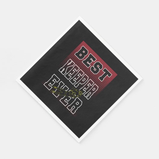 Bester Keeper Serviette (Ecke)