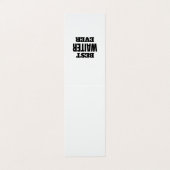 Bester Kellner Visitenkarten (Außenseite Aufgefaltet)