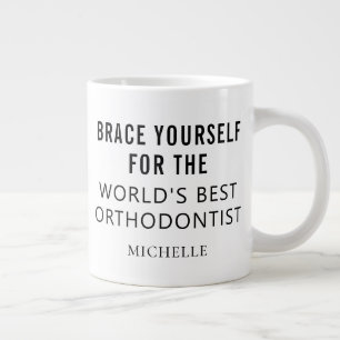 Bester Kieferorthopäde Personalisierter Profession Jumbo-Tasse