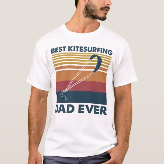 Bester Kitesurfing-Vater je T-Shirt (Vorderseite)