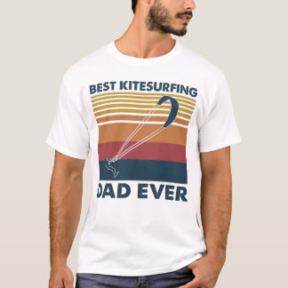 Bester Kitesurfing-Vater überhaupt T-Shirt