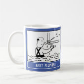 Bester Kleber-Cartoon mit Name Choice. Kaffeetasse (Links)