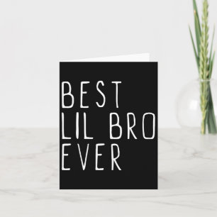 Bester kleiner Bruder ever Cooler kleiner Bruder Karte