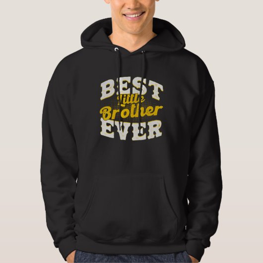 Bester kleiner Bruder je Bester kleiner Bruder Hoodie (Vorderseite)