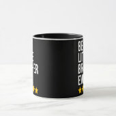 Bester kleiner Bruder je Geschwister Funny Little Tasse (Zentrum)