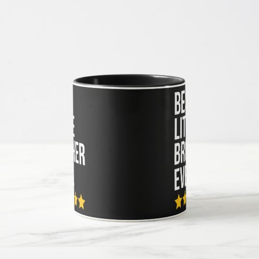 Bester kleiner Bruder je Geschwister Funny Little  Tasse (Zentrum)