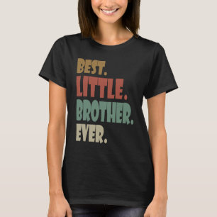 Bester kleiner Bruder je jünger Geschwisterer Teen T-Shirt