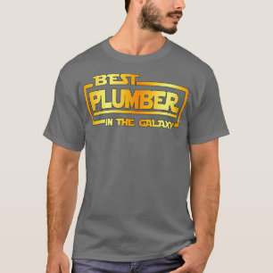 Bester Klempner in der Galaxie T-Shirt