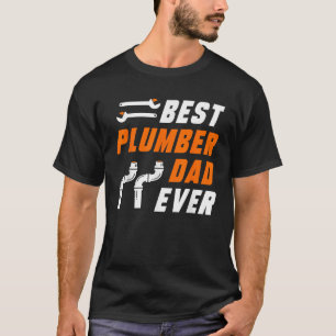 Bester Klempner-Vater je T-Shirt