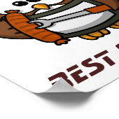 Bester Koch je Poster (Ecke)