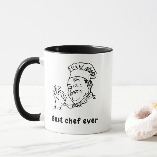 Bester Koch je Tasse (Mit Donut)