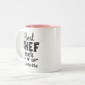 Bester Koch je Zweifarbige Tasse (Vorderseite Links)