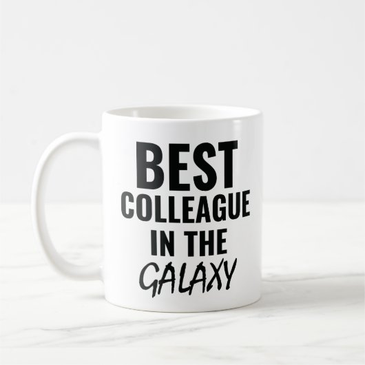 Bester Kollege in der Galaxie Kaffeetasse (Links)