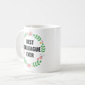 Bester Kollege je Kaffeetasse (Vorderseite Links)