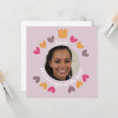 Bester Kollege mit Freund - Foto - Glückwunsch Karte (Vorderseite/Rückseite Beispiel)