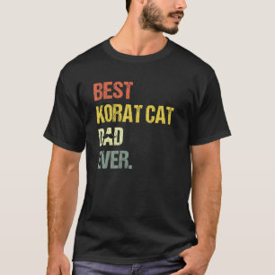 Bester Korat-Katzenvater Mann Katze T-Shirt