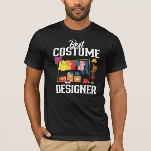 Bester Kostümdesigner - Wardrobe-Assistent T-Shirt (Vorderseite)