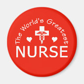 Bester Krankenmagnet Magnet (Vorne)