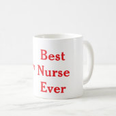 Bester Krankenpfleger jemals medizinischer Fachman Kaffeetasse (VorderseiteRechts)