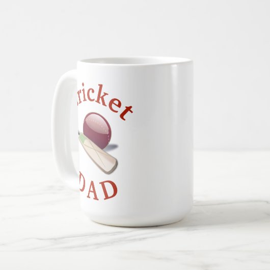 Bester "Kricket VATER" überhaupt! Der irgendein Kaffeetasse (Vorderseite Links)