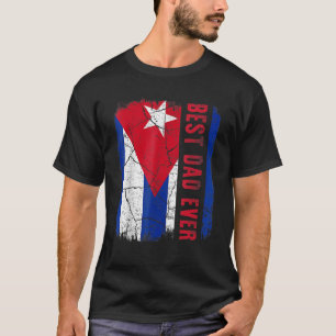 Bester kubanischer Vater je Kuba Daddy Vatertag T-Shirt