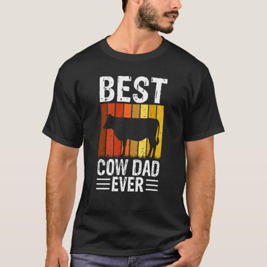 Bester Kuh-Vater überhaupt 1 T-Shirt (Vorderseite)