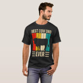 Bester Kuh-Vater überhaupt 2 T-Shirt (Vorne ganz)