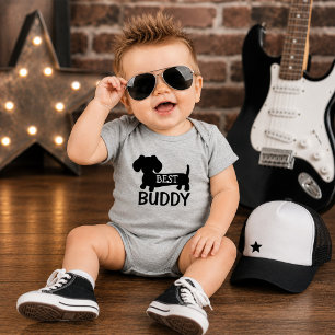 Bester Kumpel Dachshund Einteiler Baby Outfit
